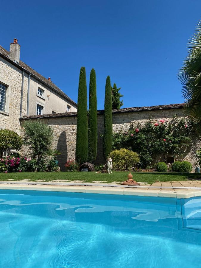 "Le Jardin" Chambre De Charme, Piscine A Meursault Exterior foto